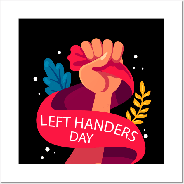 Left hands Day Wall Art by Mako Design 